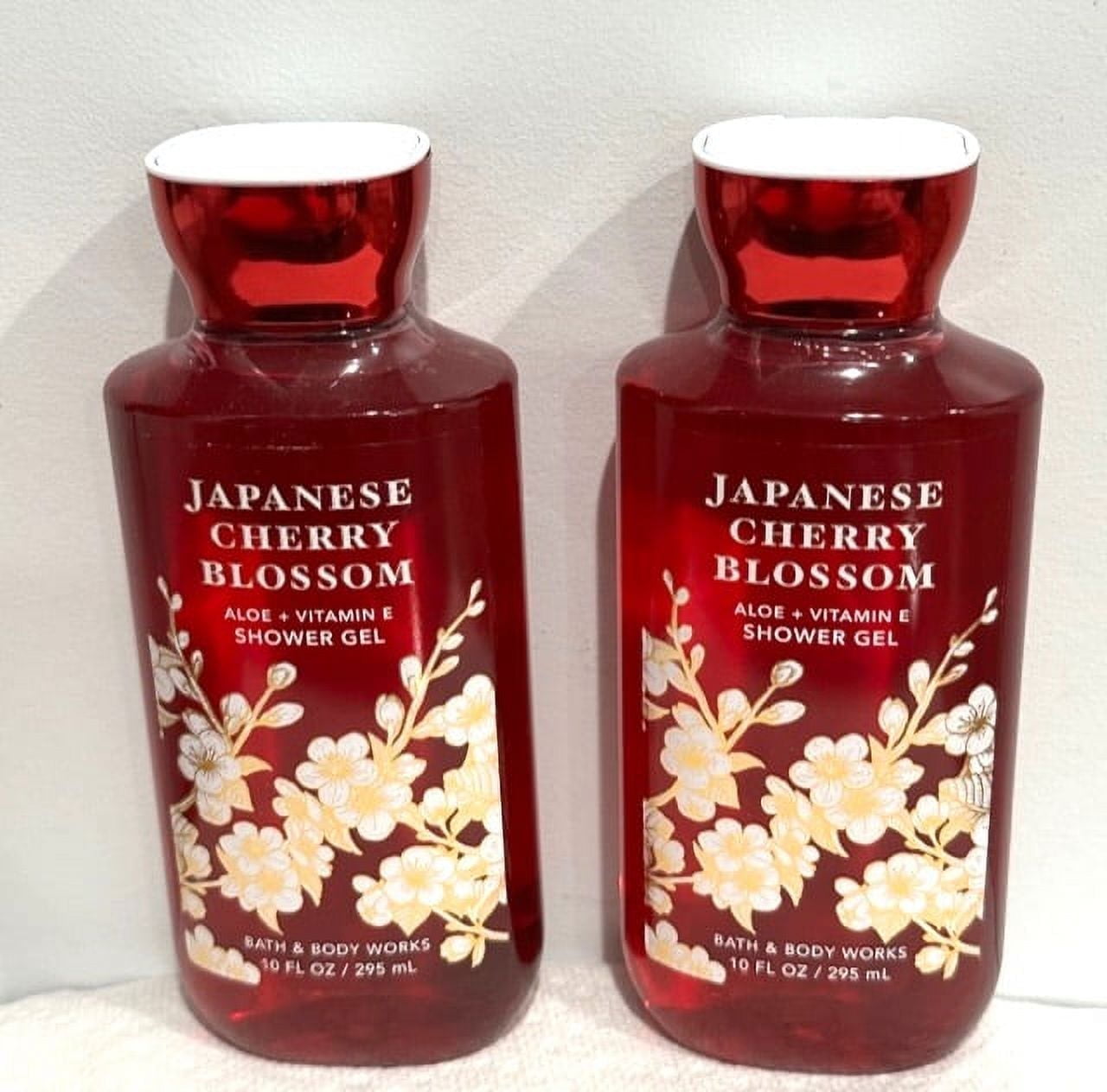 Bath & Body Works Japanese Cherry Blossom Shower Gel Duo, 10