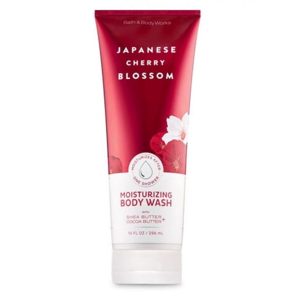 Bath & Body Works Japanese Cherry Blossom Moisturizing Body Wash 10 fl oz / 296 ml