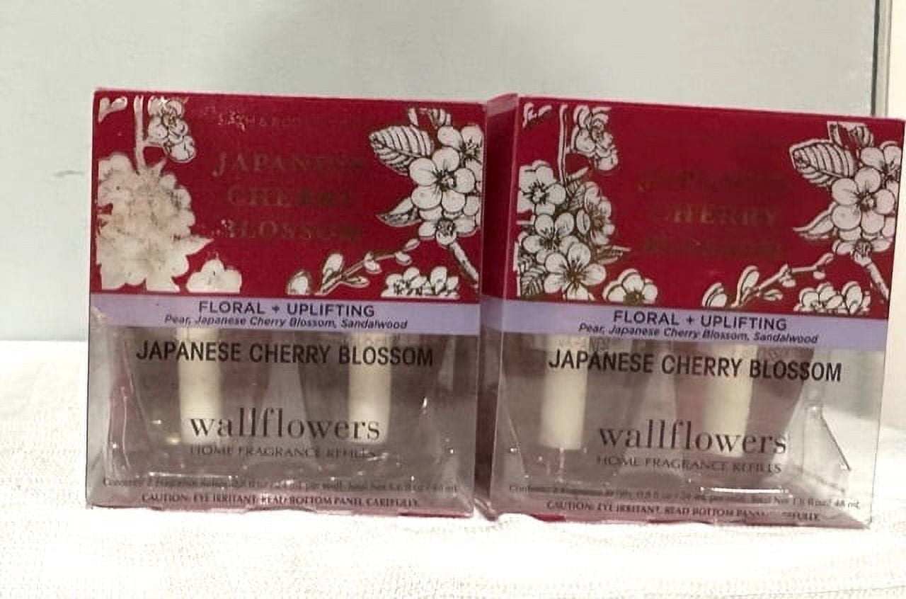 Bath & Body Works Japanese Cherry Blossom Wallflowers Home Fragrance
