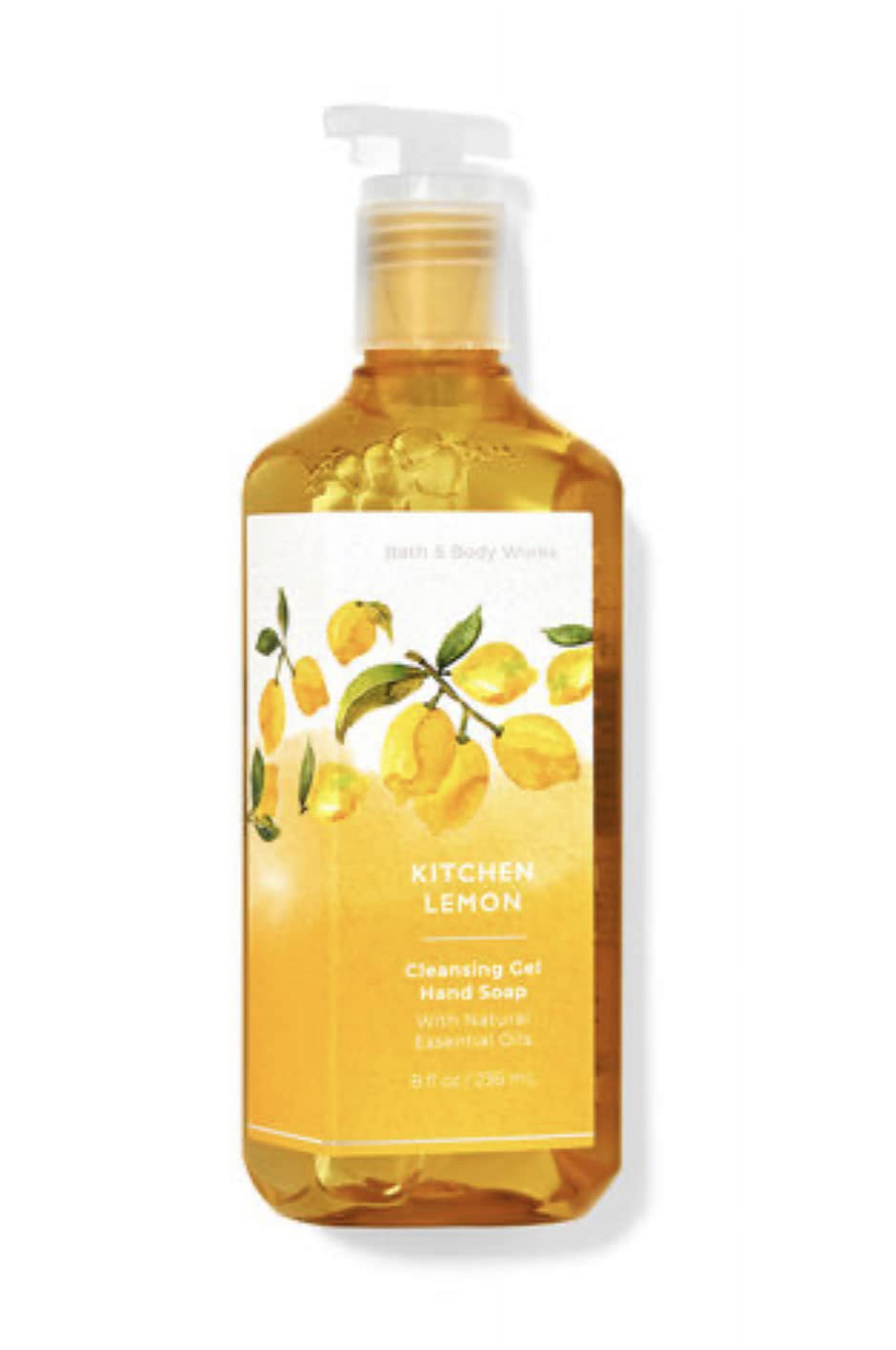 Bath & Body Works Kitchen Lemon Cleansing Gel Hand Soap 8 Oz. (Kitchen