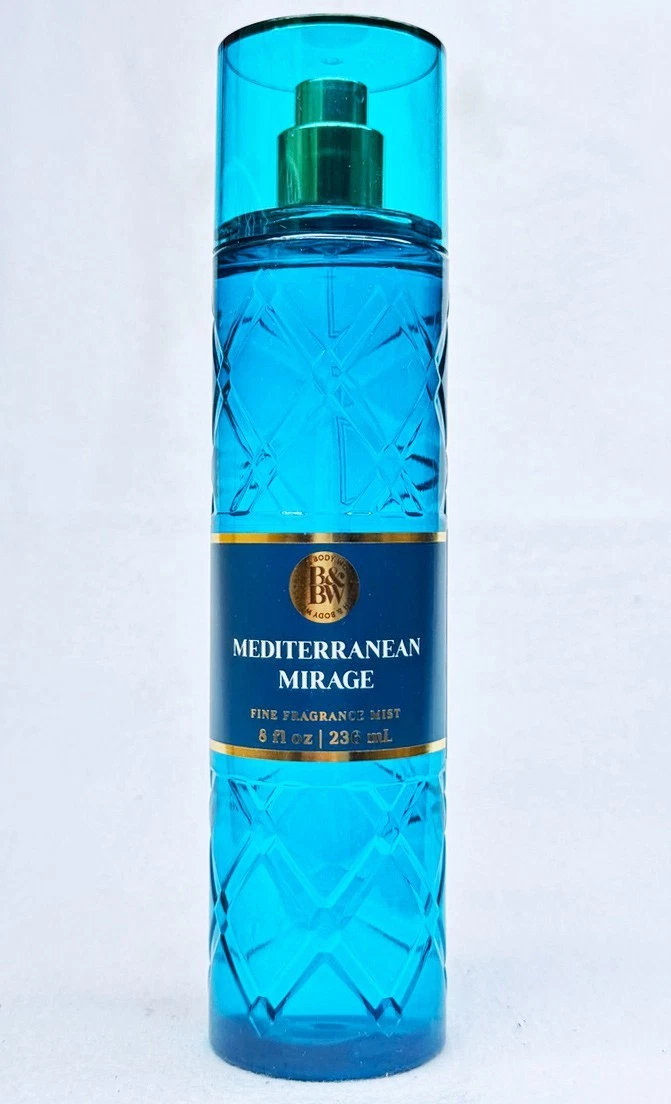 Bath & Body Works MEDITERRANEAN MIRAGE Fragrance Mist Body Spray 8