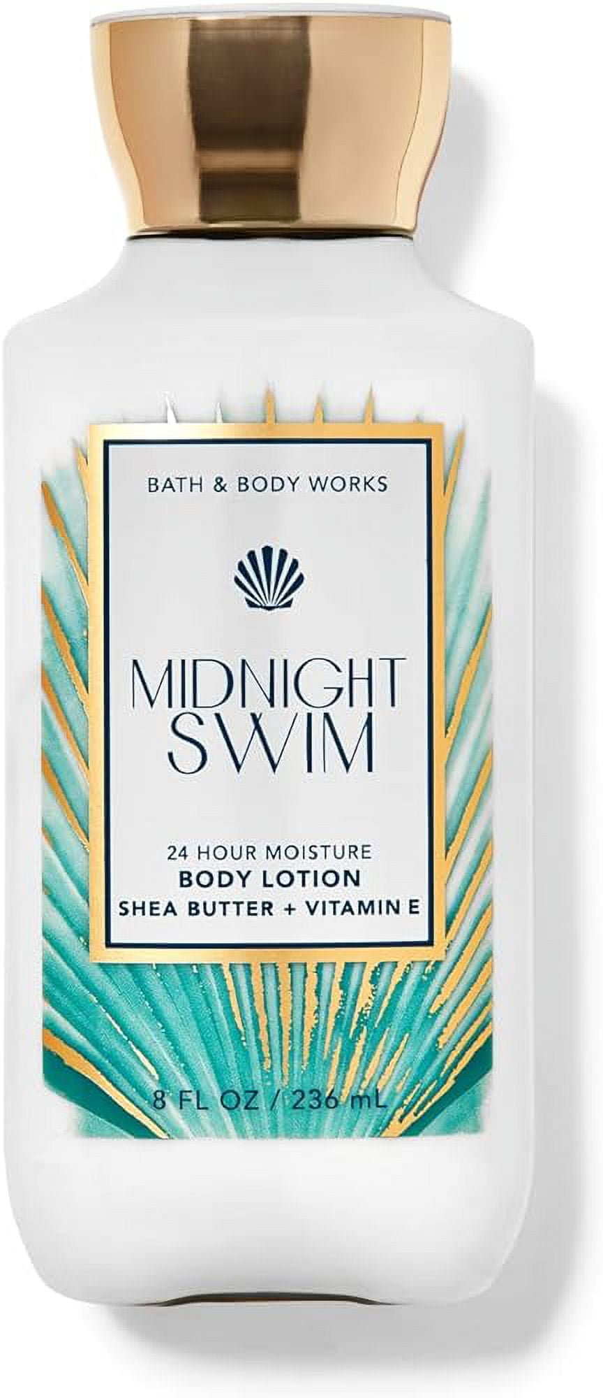 Bath & Body Works MIDNIGHT SWIM Body Lotion Fragrance notes blue