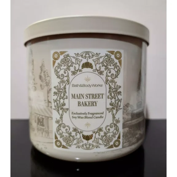 Bath & Body Works Main Street Bakery 3-Wick Candle