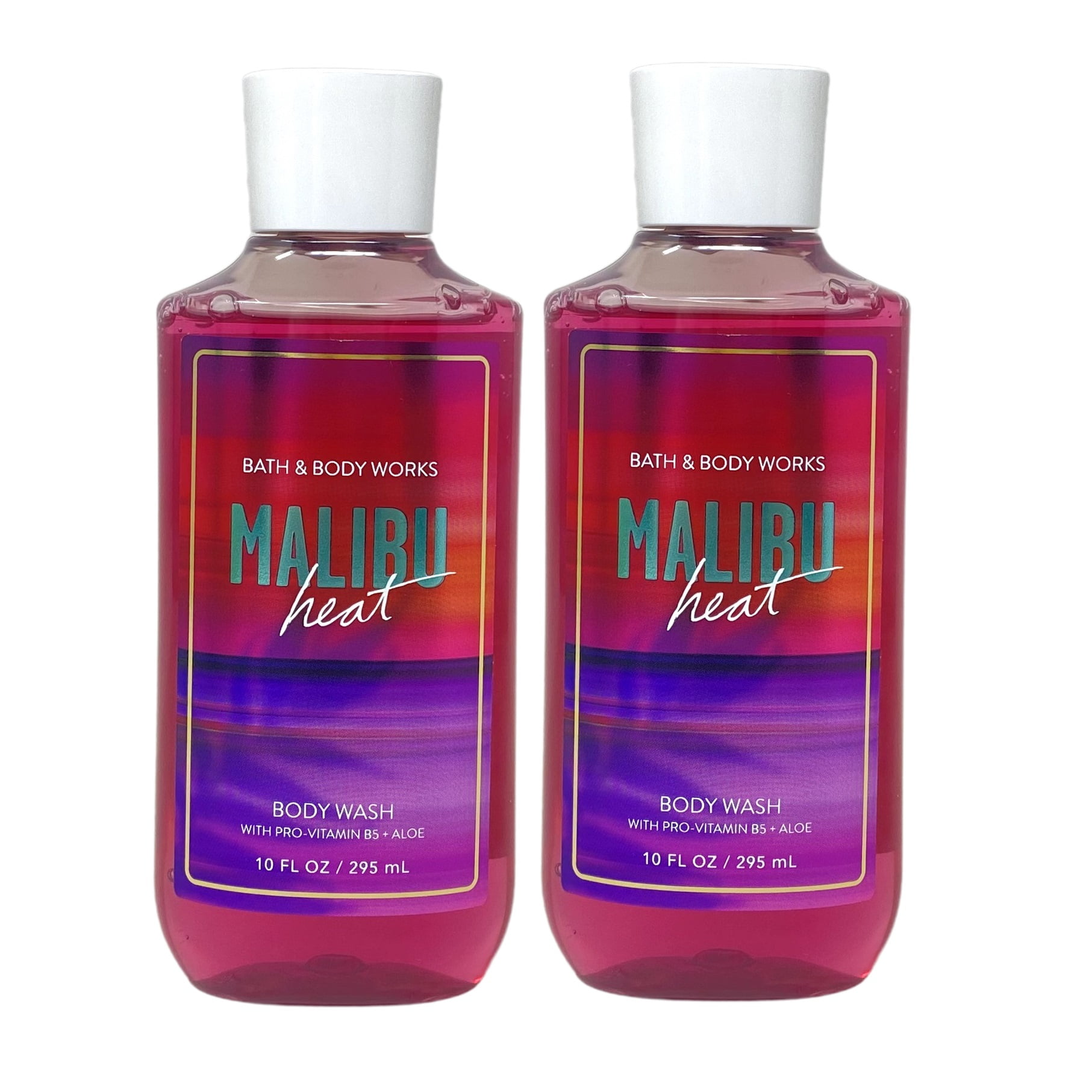 Bath & Body Works Malibu Heat 2 Pack Body Wash Set - Full Size