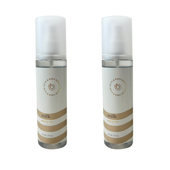 Bath & Body Works Milk Perfume Mist 6 fl oz 2 Pack