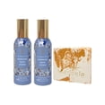 thumbnail image 1 of Bath & Body Works Morning Rainstorm - 2 Concentrated Room Sprays (1.5 oz / 42.5 g Each) with a Peach Gardenia Mini Soap, 1 of 4
