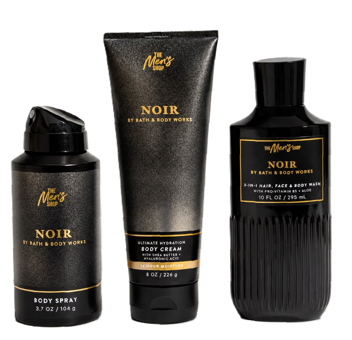 Bath and Body Noir Personal Care Collection