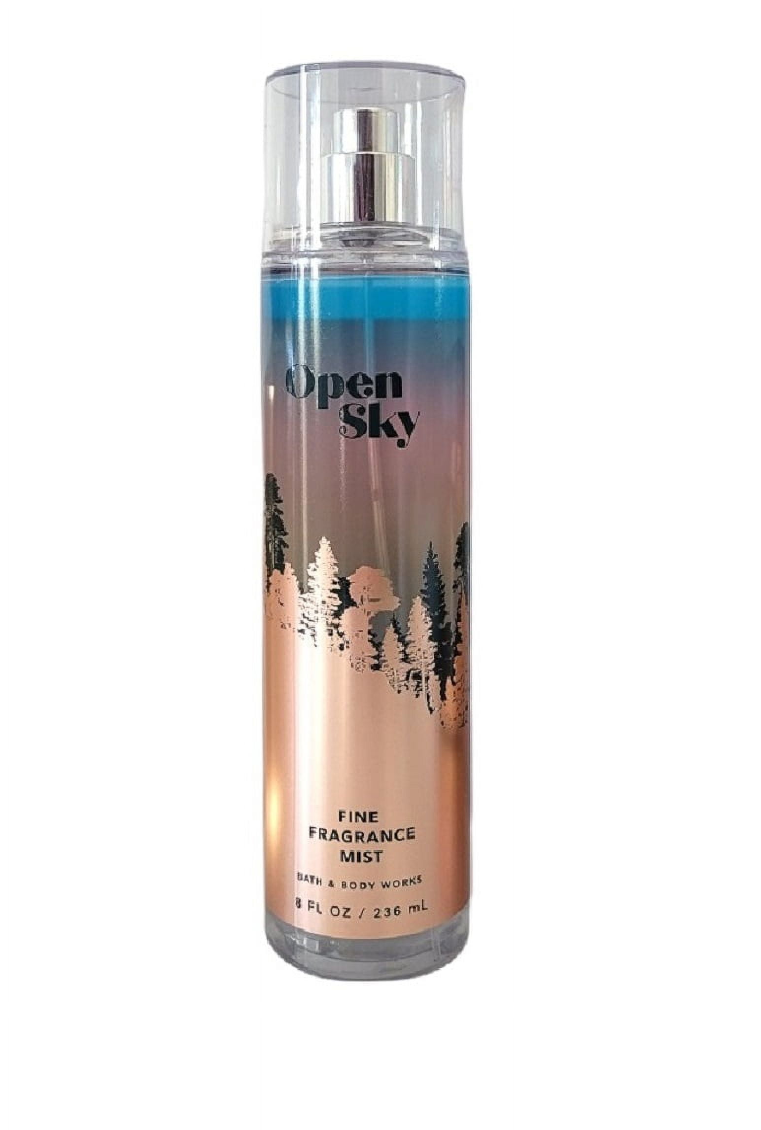 Bath  Body Works Open Sky Fine Fragrance Body Mist Spray 8 oz - Walmart.com