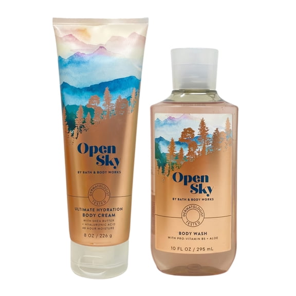 Bath & Body Works Open Sky - Ultimate Hydration Body Cream and Body Wash