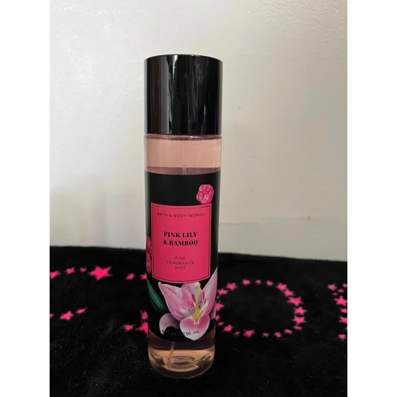 Bath & Body Works PINK LILY & BAMBOO Fine Fragrance Mist 8 fl oz