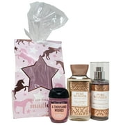 Bath & Body Works PURE WONDER You are full of Magic - Mini Gift Set Travel Size - Fine Fragrance Mist, Shower Gel, PocketBac Hand Sanitizer