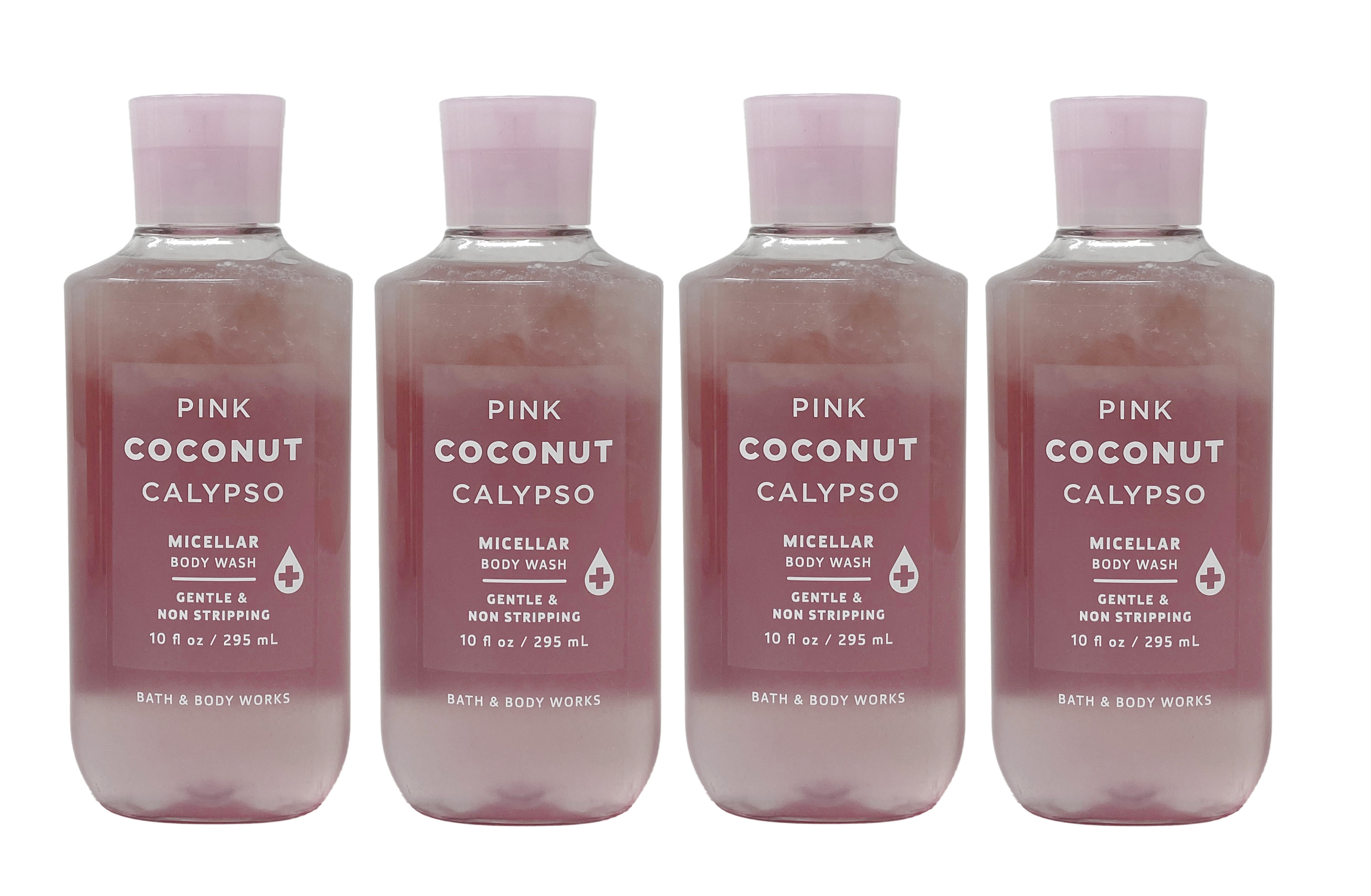 Bath Body Works Pink Coconut Calypso Pack Of Micellar Body