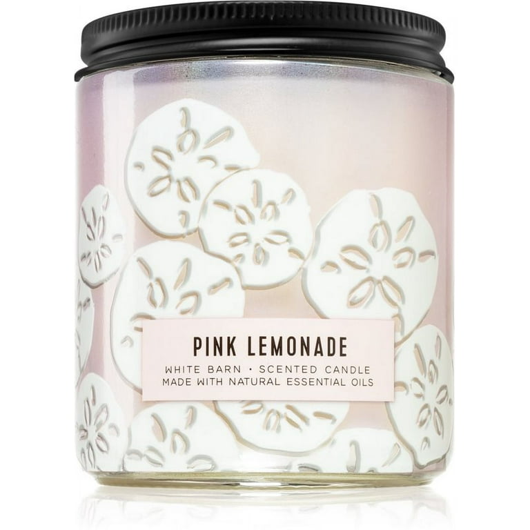 Bath & Body Works Pink Lemonade 7 Ounce Scented One Wick Candle