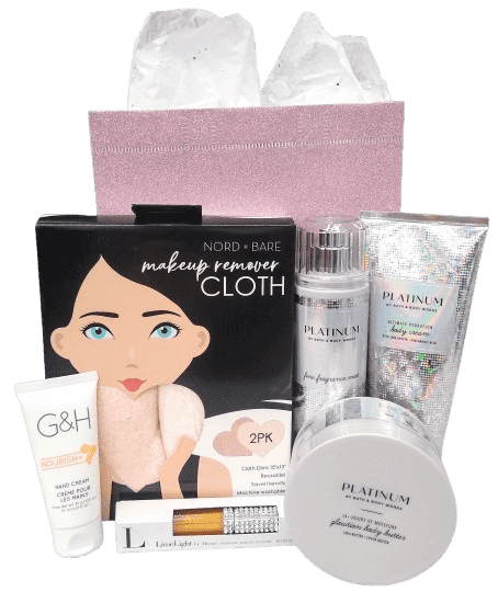 【新品】バスアンドボディワークス　Platinum セット Bath & Body Works Platinum Perfumed Valentine's Day Gift Set