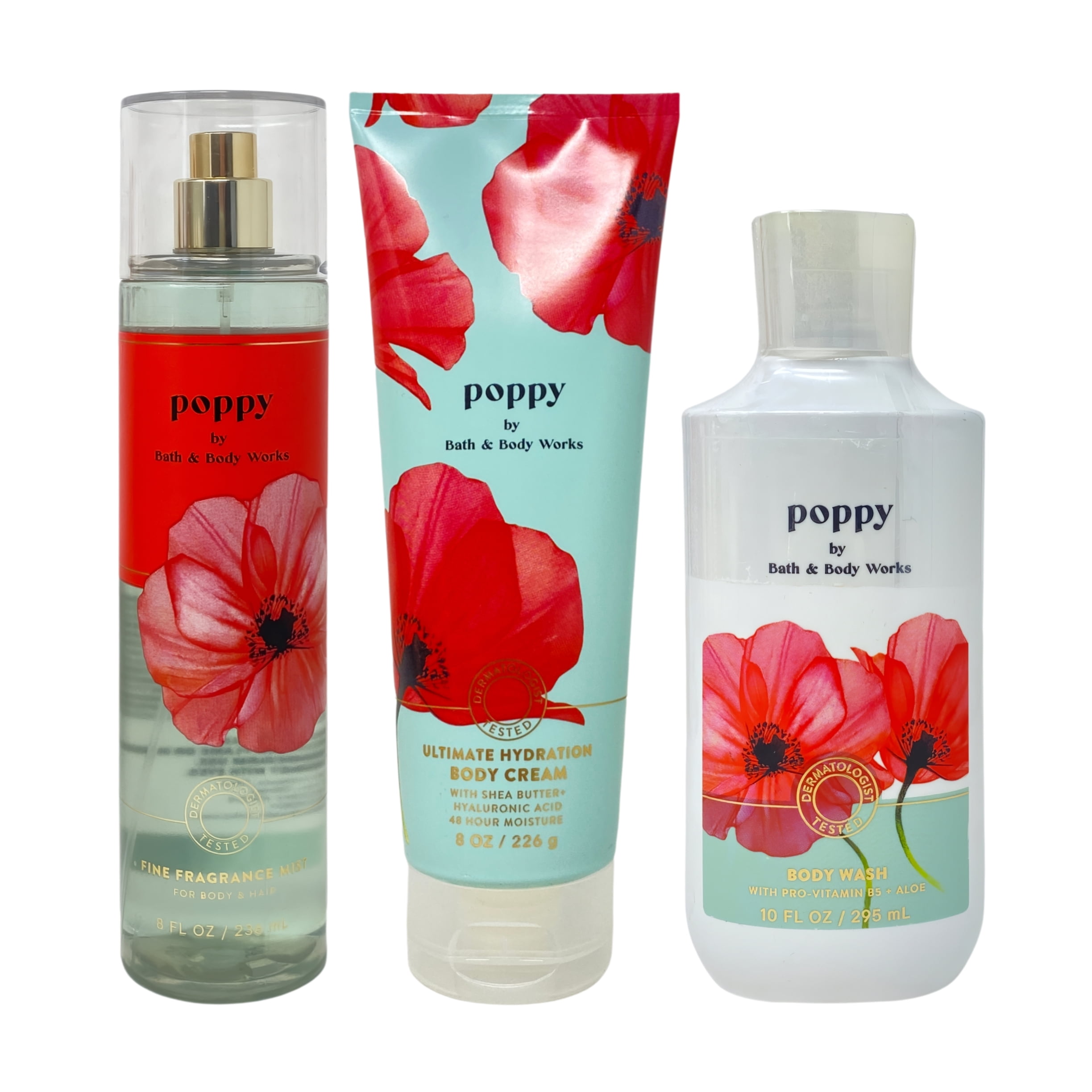 Bath & Body Works Poppy - Fine Fragrance Mist, Ultimate Hydration