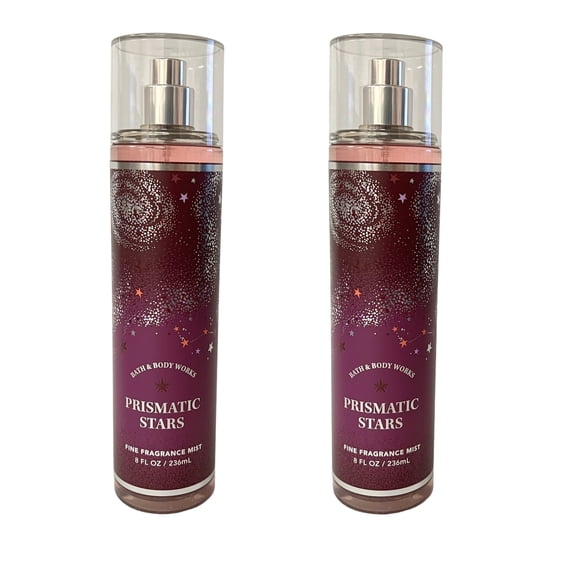 Bath & Body Works Prismatic Stars Fine Fragrance Mist 2 Pack 8 fl oz
