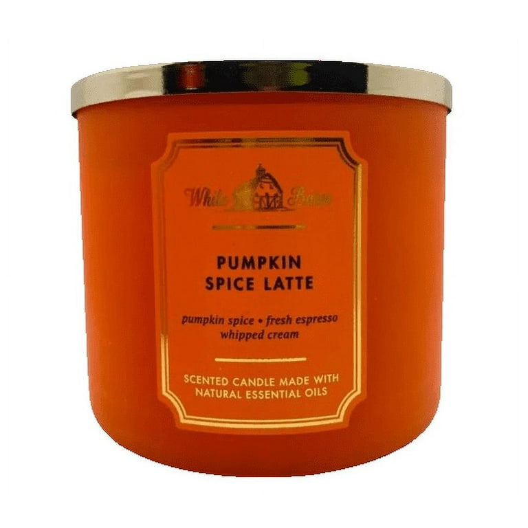Bath & Body Works Pumpkin Spice Latte 3-Wick Scented Candle