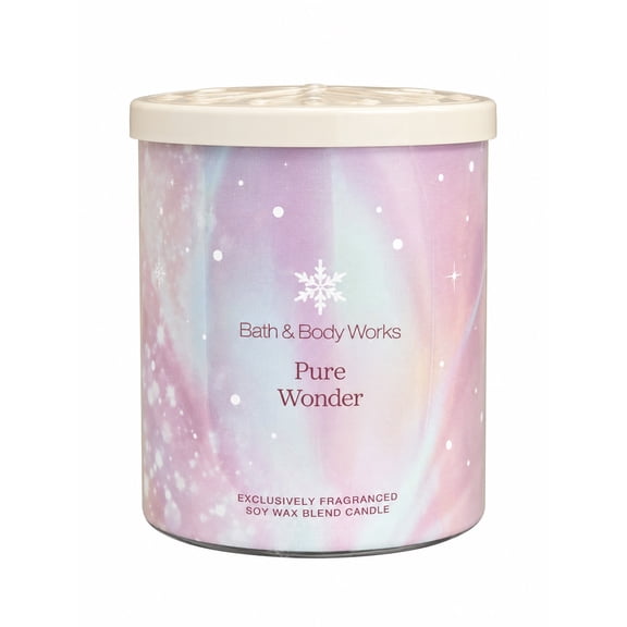 Bath & Body Works Pure Wonder Single Wick Candle - 8 oz