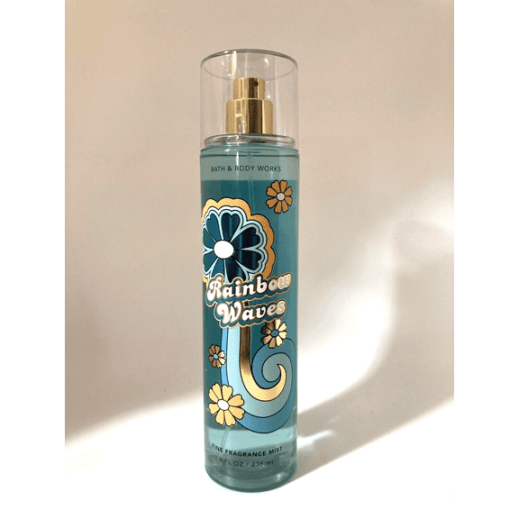 Bath & Body Works RAINBOW WAVES Fine Fragrance Mist Spray Splash 8oz