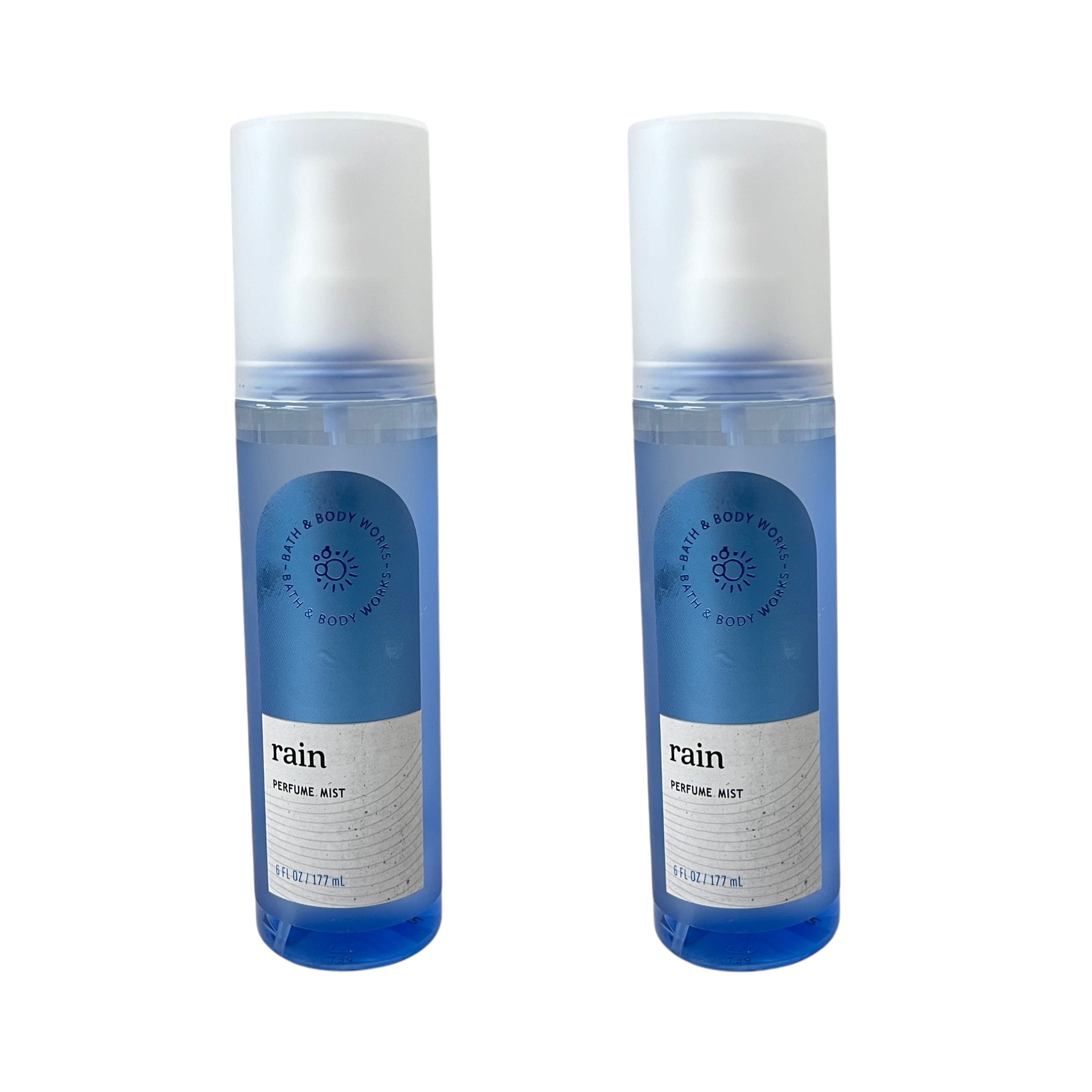 Bath & Body Works Rain Perfume Mist 6 fl oz 2 Pack
