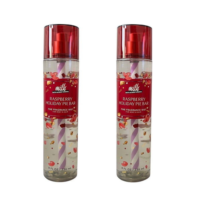 Raspberry Holiday Pie Bar ボディミスト 236mL Bath & Body Works Raspberry Holiday Pie Bar Mist 8 fl oz 2 Pack