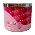 thumbnail image 1 of Bath & Body Works Raspberry Rose Scented 3-Wick Candle 14.5 oz, 1 of 4