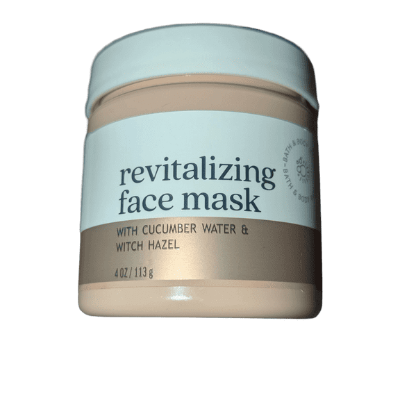 Bath & Body Works Revitalizing Face Mask Cucumber Water & Witch Hazel 4oz