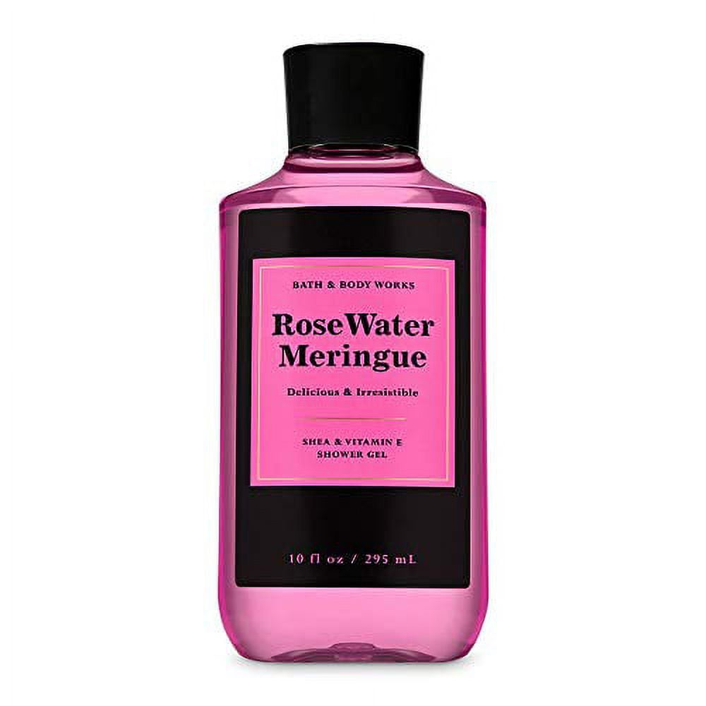 Bath Body Works Rose Water Meringue Nourishing Shower Gel with