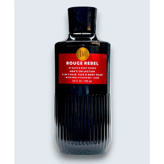Bath & Body Works Rouge Rebel Men's Collection 3-in-1 Hair Face Body Wash