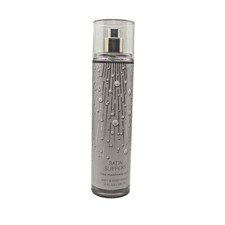 Bath Body Works SATIN SLIPPERS Fine Fragrance Mist Spray Splash 8oz