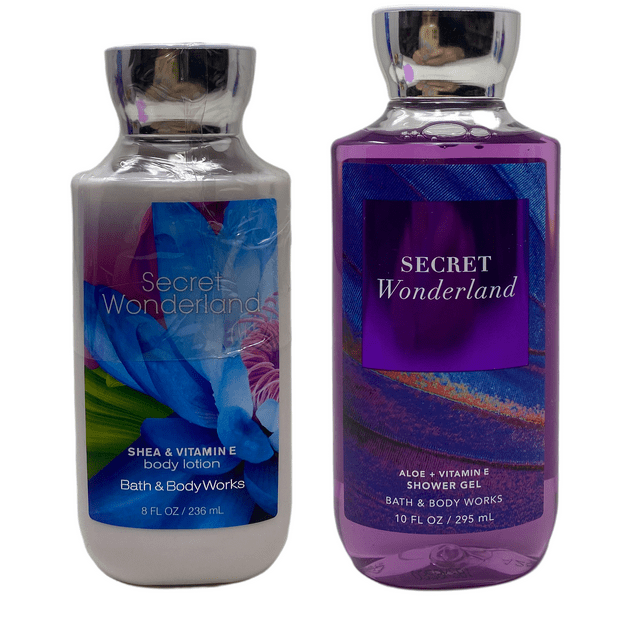 Bath & Body Works SECRET WONDERLAND Duo Gift Set Shower Gel Body