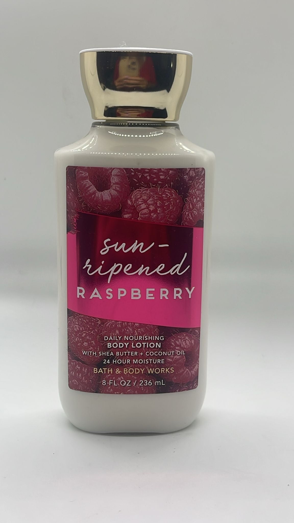 Bath & Body Works SUN RIPENED RASPBERRY Body Lotion 8 fl oz