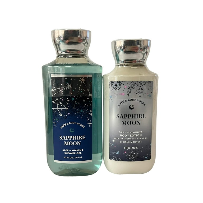 Bath & Body Works Sapphire Moon Body Lotion & Shower Gel Set