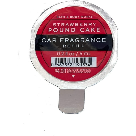 Bath Body Works Scentportable Refill Disc Strawberry Pound Cake 0.2oz