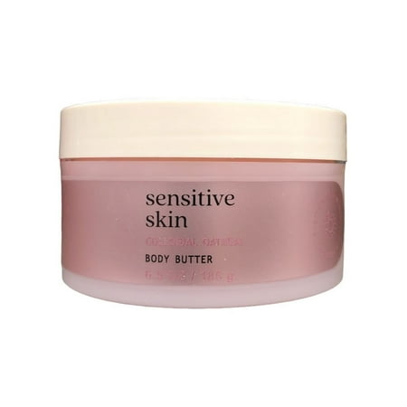 Bath & Body Works Sensitive Skin Body Butter with Colloidal Oatmeal, 6.5 fl oz