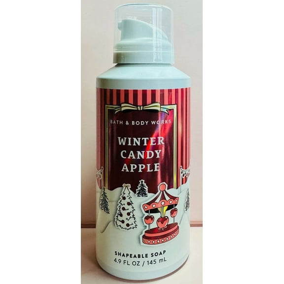 Bath & Body Works Shapeable Soap Winter Candy Apple ~ Rare
