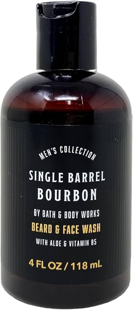 Bath & Body Works Single Barrel Bourbon Beard & Face Wash