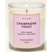 Bath & Body Works Single Wick Champagne Toast Scented Candle