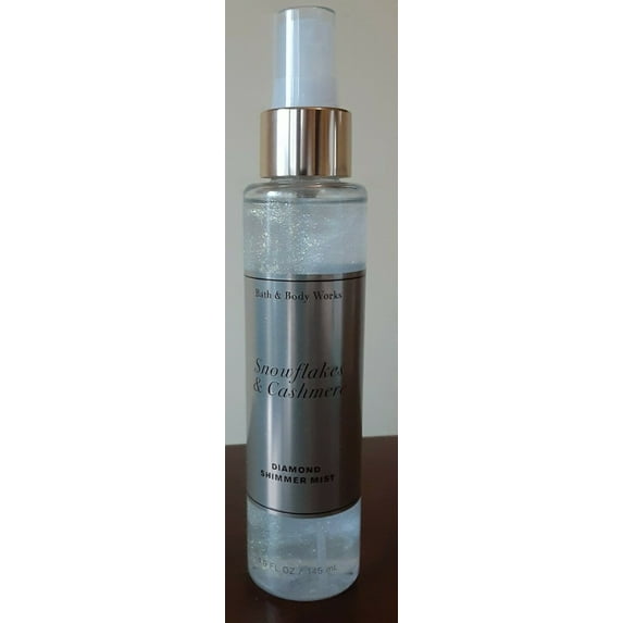 Bath & Body Works Snowflakes & Cashmere Diamond Shimmer Mist 4.9 fl. oz.