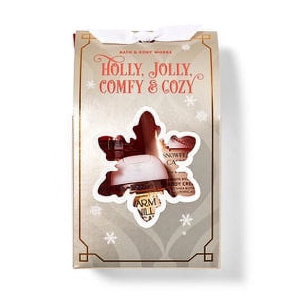 Bath & Body Works Snowflakes & Cashmere Travel Size 3-Piece Gift Set, Includes Fragrance Mist, Snowflakes & Cashmere and Warm Vanilla Sugar