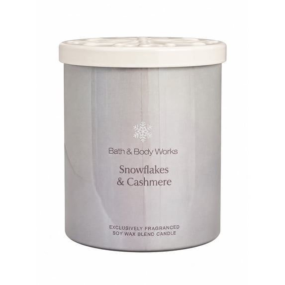 Body Type Plan Bath & Body Works Snowflakes and Cashmere Single Wick Candle - 8 oz ...