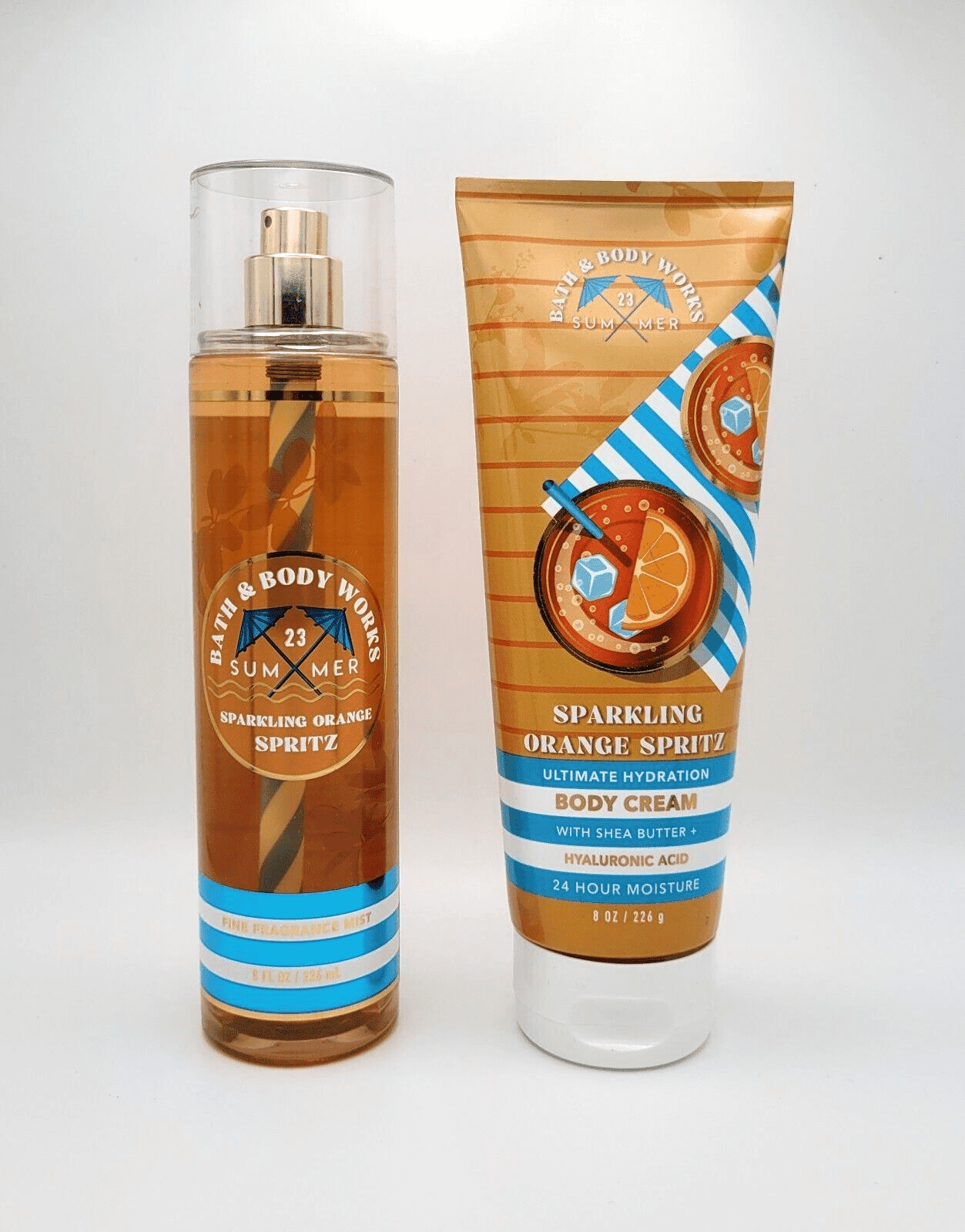 Bath & Body Works Sparkling Orange Spritz Body Mist & Body Cream