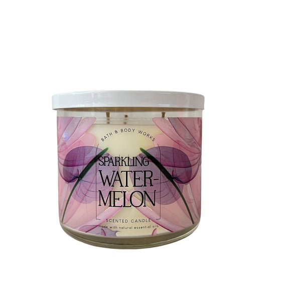 Bath & Body Works Sparkling Watermelon 3 Wick Scented Candle