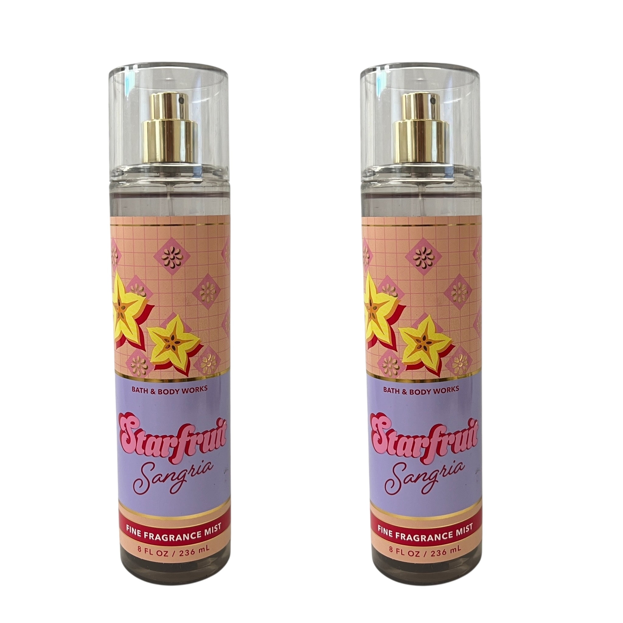 Bath & Body Works Starfruit Sangria Mist 8 fl oz 2 Pack - Walmart.com