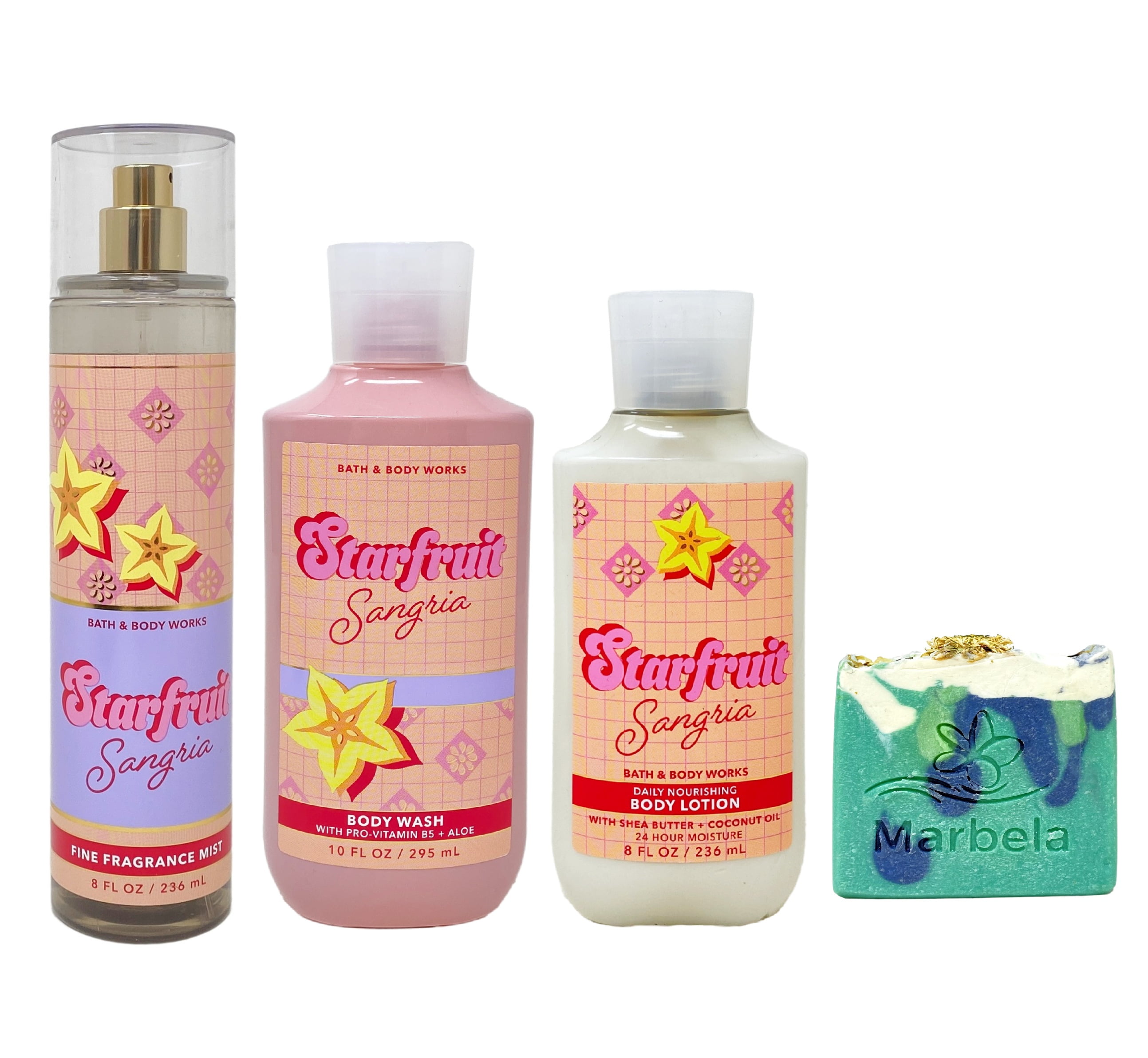 Bath & Body Works Starfruit Sangria Trio Gift Set