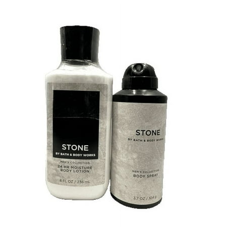 Bath & Body Works Stone Men's Collection 2 Piece Gift Set