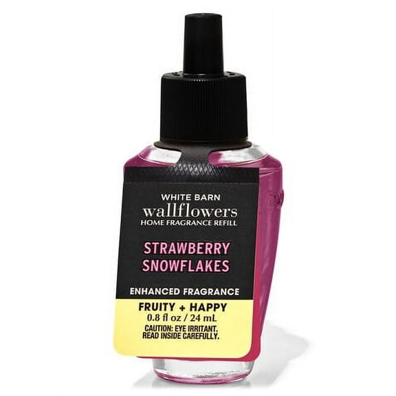 Bath & Body Works Strawberry Snowflakes Wallflowers Home Fragrance Refills
