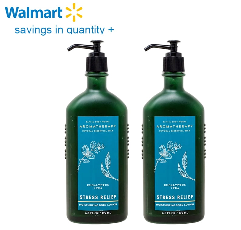 Bath and Body Works Stress Relief Eucalyptus Tea Aromatherapy Gift Set