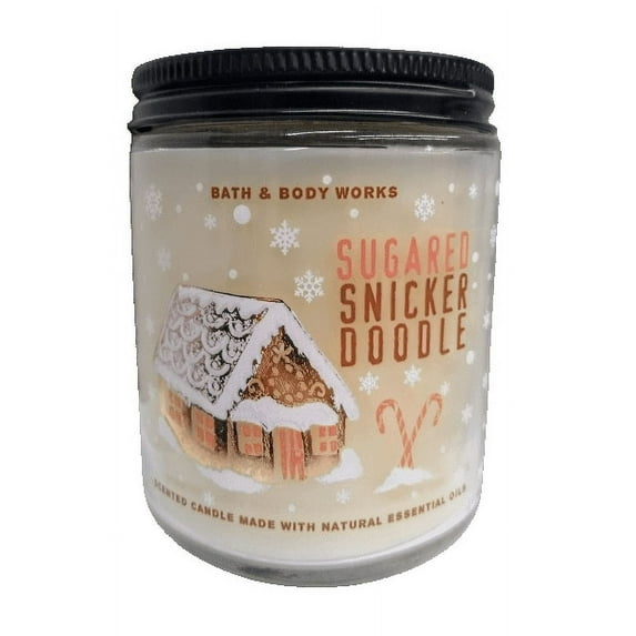 Bath & Body Works Sugared Snicker Doodle Single Wick Candle