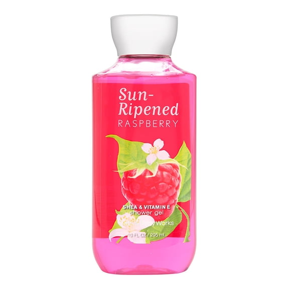 Bath & Body Works Sun-Ripened Raspberry 10.0 oz Shower Gel